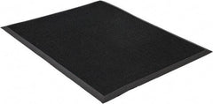 PRO-SAFE - 39 Inch Long x 32 Inch Wide, SBR Rubber Surface, Bristle Surface Entrance Matting - 5/8 Inch Thick, Indoor and Outdoor, SBR Rubber, Black - Eagle Tool & Supply