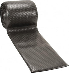 PRO-SAFE - 60' Long x 2' Wide, Dry Environment, Anti-Fatigue Matting - Black, Vinyl with Vinyl Sponge Base, Beveled on 4 Sides - Eagle Tool & Supply