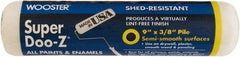 Wooster Brush - 3/8" Nap, 9" Wide Paint Roller Cover - Medium-Rough Texture, Woven - Eagle Tool & Supply