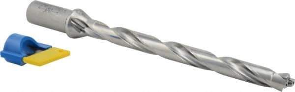 Iscar - 3/4" to 0.783" Diam, 12xD, 8.98" Max Depth, 1" Shank Diam, 12.36" OAL, Replaceable-Tip Drill - FCP, ICK, ICK-2M, ICM, ICN, ICP, iCP-2M Insert, 19 Seat Size, 88278999 Toolholder, Series SumoCham - Eagle Tool & Supply