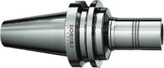 Schunk - CAT40 Taper Shank 20mm Hole End Mill Holder/Adapter - 30mm Nose Diam, 150mm Projection, Through Coolant - Exact Industrial Supply