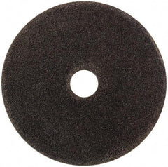 Metabo - 6" Medium Grade Zirconia Alumina Deburring Disc - 1" Center Hole, Spindle Mount Connection, Black - Eagle Tool & Supply