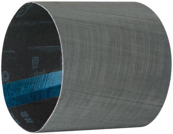 Metabo - 400 Grit Zirconia Alumina Coated Spiral Band - 4" Diam x 4" Wide, Very Fine Grade - Eagle Tool & Supply