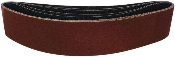 Tru-Maxx - 9" Wide x 48" OAL, 180 Grit, Aluminum Oxide Abrasive Belt - Aluminum Oxide, Fine, Coated, X Weighted Cloth Backing, Dry - Eagle Tool & Supply