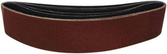 Tru-Maxx - 6" Wide x 79" OAL, 80 Grit, Aluminum Oxide Abrasive Belt - Aluminum Oxide, Medium, Coated, X Weighted Cloth Backing, Dry - Eagle Tool & Supply