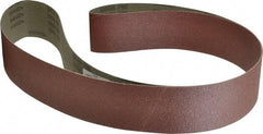 Tru-Maxx - 3" Wide x 79" OAL, 80 Grit, Aluminum Oxide Abrasive Belt - Aluminum Oxide, Medium, Coated, X Weighted Cloth Backing, Dry - Eagle Tool & Supply
