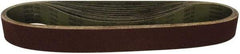 Tru-Maxx - 4" Wide x 24" OAL, 240 Grit, Aluminum Oxide Abrasive Belt - Aluminum Oxide, Very Fine, Coated, X Weighted Cloth Backing, Dry - Eagle Tool & Supply