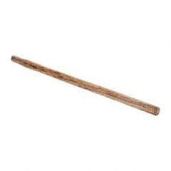 Made in USA - 36" Long Replacement Handle for Sledge Hammers - 1-3/8" Eye Length x 1" Eye Width, Hickory, Material Grade Type B - Eagle Tool & Supply