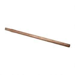 Made in USA - 36" Long Replacement Handle for Sledge Hammers - 1-1/2" Eye Length x 1-1/4" Eye Width, Hickory, Material Grade Type B - Eagle Tool & Supply