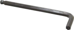 Eklind - 10mm Hex, Long Arm, Ball End Hex Key - 6-37/64" OAL, Steel, Metric System of Measurement - Eagle Tool & Supply