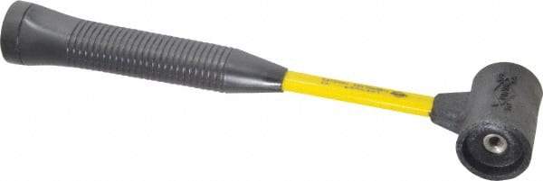 NUPLA - 1 Lb Head 1-1/2" Face Composite Nonmarring Hammer without Faces - Fiberglass Handle - Eagle Tool & Supply