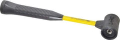 NUPLA - 1 Lb Head 1-1/2" Face Composite Nonmarring Hammer without Faces - Fiberglass Handle - Eagle Tool & Supply