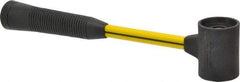 NUPLA - 2-1/4 Lb Head 2" Face Composite Nonmarring Hammer without Faces - Fiberglass Handle - Eagle Tool & Supply