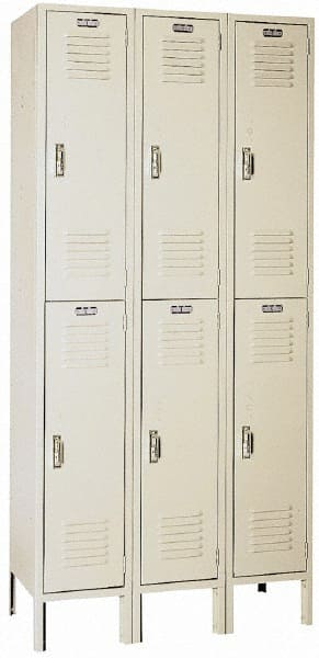 Lyon - 6 Door, 2 Tier, Locker - Eagle Tool & Supply