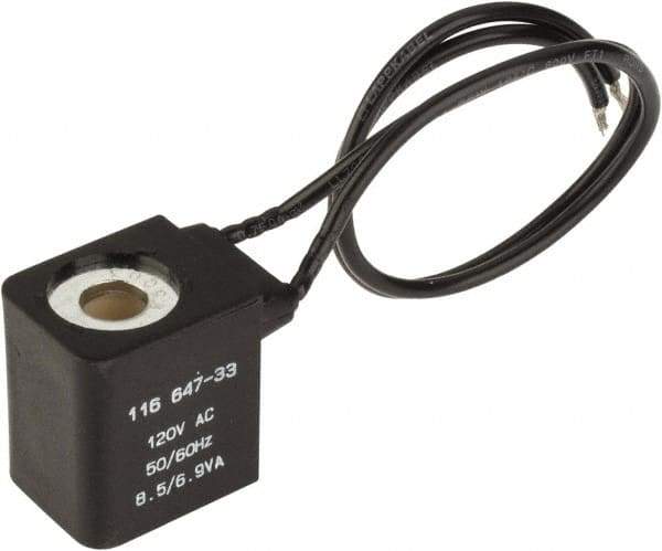 ARO/Ingersoll-Rand - 120 VAC Solenoid Coil with Leads - Use with Alpha, K, H & Maxair Series Solenoid Valves - Eagle Tool & Supply