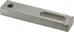 Gibraltar - 13/32" Stud, Stainless Steel, Strap Clamp - 1-1/8" Travel, 4" OAL x 7/8" Wide x 1/2" High, Radius Nose - Eagle Tool & Supply