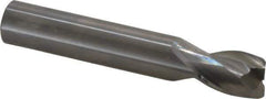 OSG - 1/2", 2 Flute, Single End, Solid Carbide, 0.02" Corner Radius End Mill - 3" OAL, 30° Helix, Right Hand Flute, 5/8" LOC, Right Hand Cut - Eagle Tool & Supply