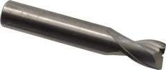 OSG - 1/2", 2 Flute, Single End, Solid Carbide, 0.03" Corner Radius End Mill - 3" OAL, 30° Helix, Right Hand Flute, 5/8" LOC, Right Hand Cut - Eagle Tool & Supply