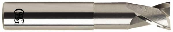 OSG - 1", 1" LOC, 1" Shank Diam, 5" OAL, 2 Flute, Solid Carbide Square End Mill - Eagle Tool & Supply