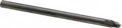OSG - 1/4", 1/4" LOC, 1/4" Shank Diam, 4" OAL, 2 Flute, Solid Carbide Square End Mill - Eagle Tool & Supply