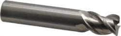 OSG - 3/4", 3 Flute, Single End, Solid Carbide, 0.06" Corner Radius End Mill - 4" OAL, 45° Helix, Right Hand Flute, 1" LOC, Right Hand Cut - Eagle Tool & Supply