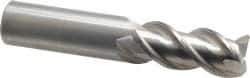 OSG - 3/4", 3 Flute, Single End, Solid Carbide, 0.06" Corner Radius End Mill - 4" OAL, 45° Helix, Right Hand Flute, 1-5/8" LOC, Right Hand Cut - Eagle Tool & Supply