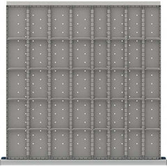 LISTA - 40-Compartment Drawer Divider Layout for 3.15" High Drawers - Eagle Tool & Supply