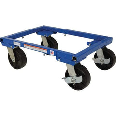 Vestil - 3,000 Lb Capacity Steel Dolly - 22" Long x 16" Wide - Eagle Tool & Supply