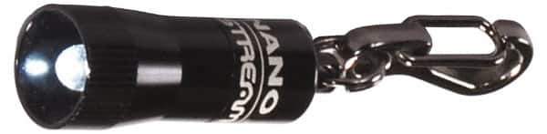 Streamlight - Water Resistant, Aluminum Mini Flashlight - 10 Lumens, 8 hr Runtime, White LED Bulb, Black Body, 4 Button/Coin Cell Batteries Included - Eagle Tool & Supply