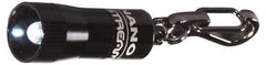 Streamlight - Water Resistant, Aluminum Mini Flashlight - 10 Lumens, 8 hr Runtime, White LED Bulb, Black Body, 4 Button/Coin Cell Batteries Included - Eagle Tool & Supply
