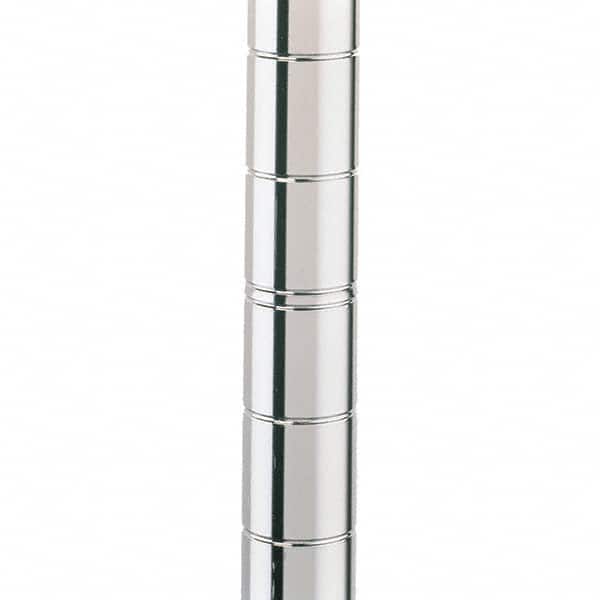 Metro - 1" Wide x 96" High x 1" Long Open Shelving Stationary Shelving Post - Eagle Tool & Supply