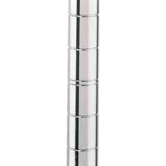 Metro - 1" Wide x 96" High x 1" Long Open Shelving Stationary Shelving Post - Eagle Tool & Supply