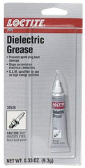 Loctite - 0.33 oz Tube Silicone General Purpose Grease - Clear, 400°F Max Temp, - Eagle Tool & Supply