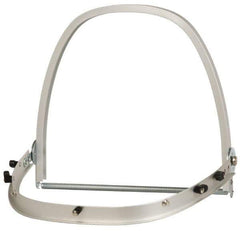 MCR Safety - Aluminum Face Shield Bracket - Compatible with Hard Hats - Eagle Tool & Supply