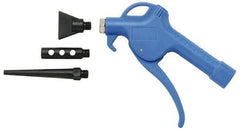 Value Collection - 4 Piece Plastic Air Gun Kit - 1/4 NPT Inlet, 160 Max psi - Eagle Tool & Supply