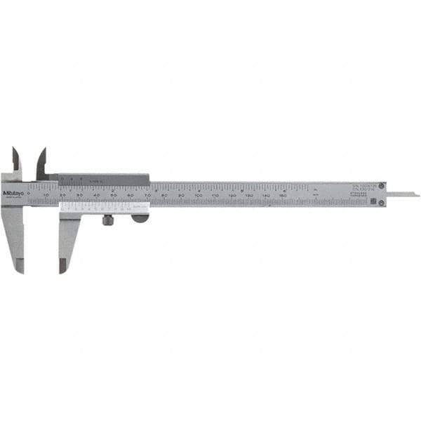 Mitutoyo - Vernier Calipers Minimum Measurement (mm): 0.00 Minimum Measurement (Decimal Inch): 0.0000 - Eagle Tool & Supply