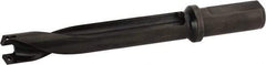Allied Machine and Engineering - 24 to 25.78mm Diam, 5xD, 5-1/8" Max Depth, 1" Shank Diam, 8-13/16" OAL, Replaceable Tip Drill - Series 24 - Eagle Tool & Supply