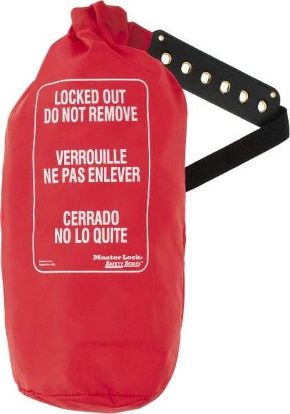 Master Lock - Lockout Cinch Bags, Wheel Locks & Lockable Covers Device Type: Lockout Cinch Bag Language: English/Spanish - Eagle Tool & Supply