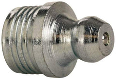 Value Collection - Straight Head Angle, 3/8 Thread Steel Drive-In Grease Fitting - Eagle Tool & Supply