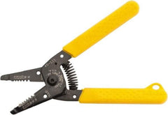 Ideal - 26 to 16 AWG Capacity Wire Stripper - 6" OAL, Plastic Cushion Handle - Eagle Tool & Supply