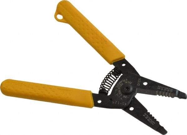 Ideal - 30 to 22 AWG Capacity Wire Stripper - 6" OAL, Plastic Cushion Handle - Eagle Tool & Supply