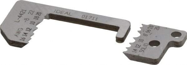 Ideal - 22 to 10 AWG Wire Gage Replacement Blade - Eagle Tool & Supply