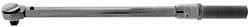 Apex - 3/8" Drive, 30 to 150 In/Lb, Click Type Torque Wrench - 1 Ft/Lb Graduation, 9-1/2" OAL - Eagle Tool & Supply