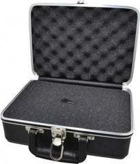 Platt - 12" Wide x 5" High, Clamshell Hard Case - Black, Plastic - Eagle Tool & Supply