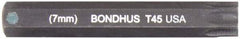 Bondhus - Star Hex Drive Bit - 2" OAL - Eagle Tool & Supply