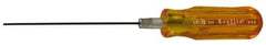 Xcelite - 0.05" Standard Hex Driver - 4" Bade Length, Standard Handle, 6-5/8" OAL - Eagle Tool & Supply