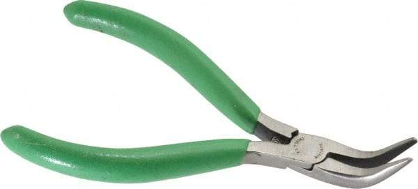 Xcelite - 5.7" Long, 15/16" Jaw Length, Smooth Jaw, Long Nose/Bent Nose Plier - Eagle Tool & Supply