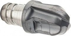 Iscar - MM HCR Grade IC908 Carbide Ball Nose Milling Tip Insert - TiAlN Finish, 2 Flutes, 5/16" Cutting Diam, 0.31" Depth of Cut, 0.39" Extension - Eagle Tool & Supply
