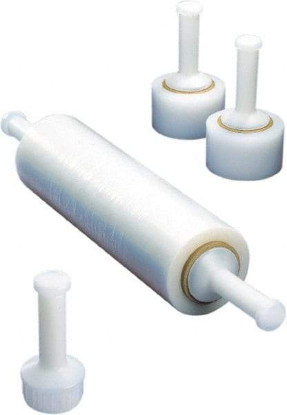 Nifty Products - 5" x 1,000' 80 Gauge Clear Bundling Stretch Film with Dispenser - Eagle Tool & Supply
