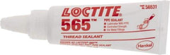 Loctite - 50 mL Tube White Pipe Sealant - 300°F Max Working Temp, For Threaded Metal Fittings - Eagle Tool & Supply